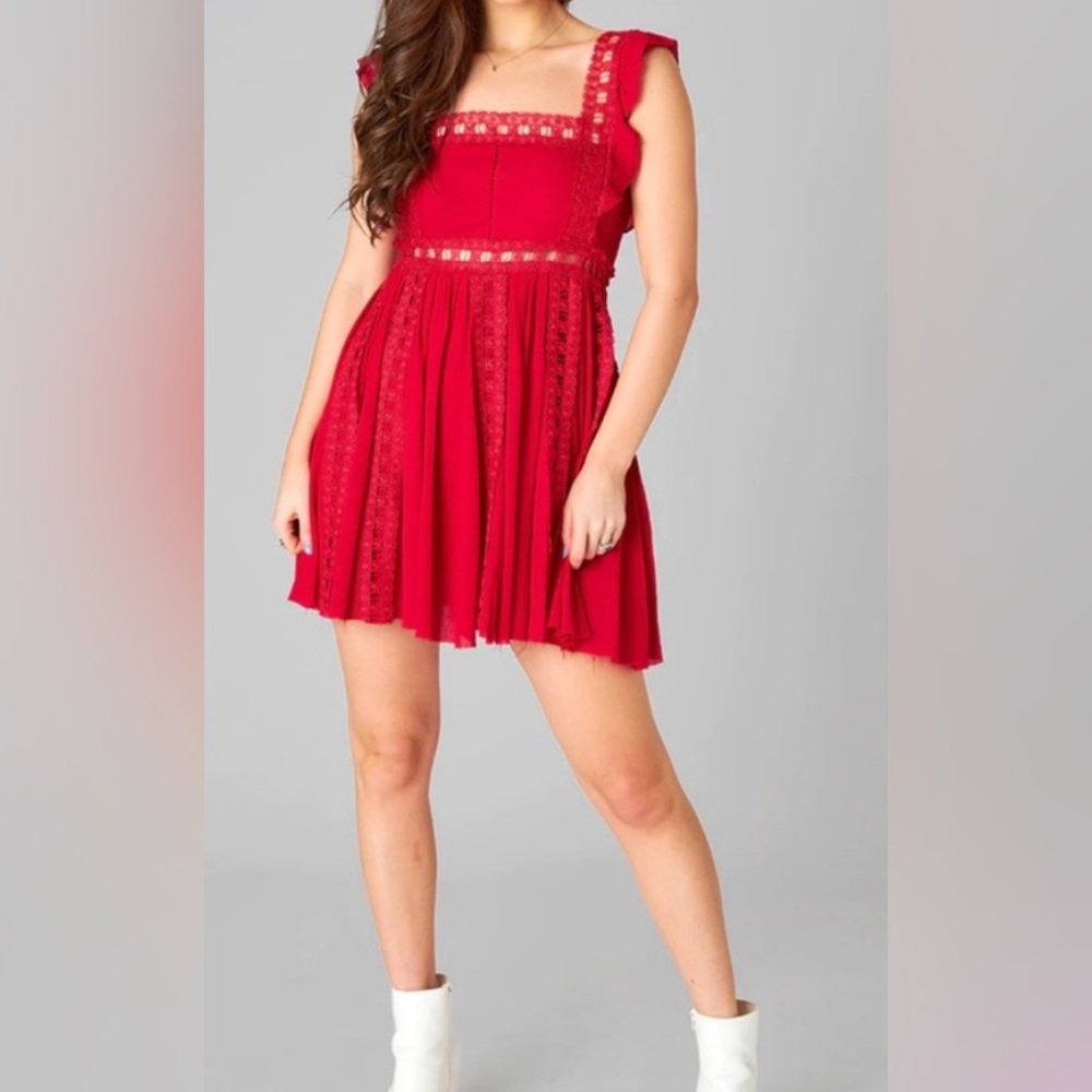Buddylove.com Adams dress 
Red new with tags